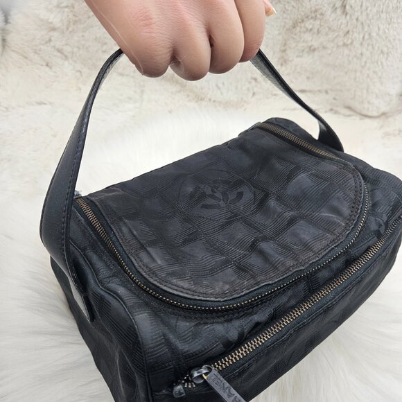 Chanel  Black Travel Line Pouch Bag - Picture 9 of 17